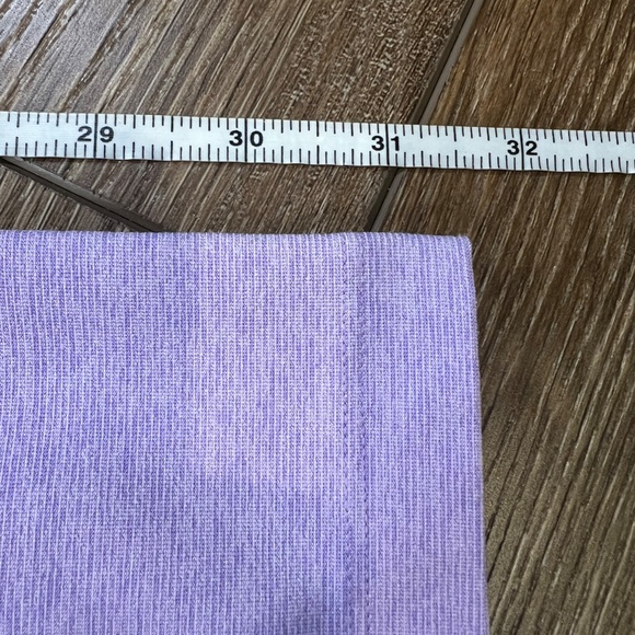 Outdoor Voices TeachSweat Two-Tone Cropped Leggings, Lavender/Blue, Size Small - Picture 6 of 7